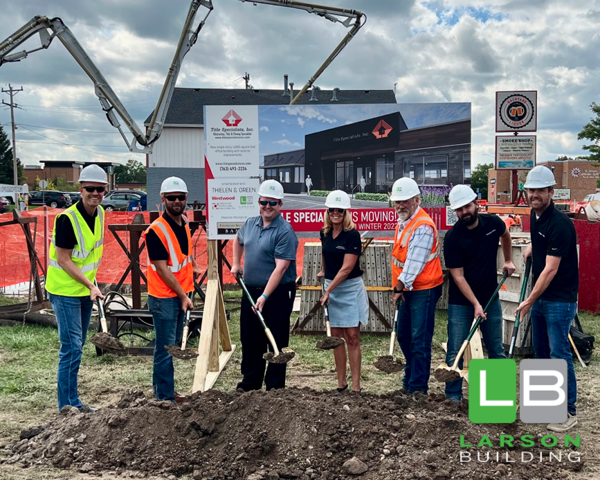 ground breaking in st Michael mn