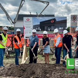 ground breaking in st Michael mn